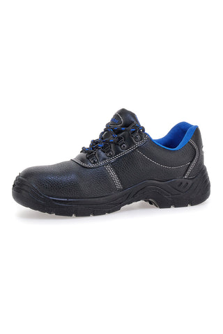 Schwarze Sicherheitsschuhe mit niedrigem Schaft, S3-resistentes Obermaterial, Blue Energy BS 20 S3 SR