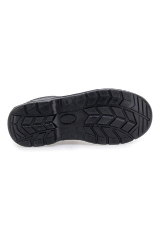 Schwarze Sicherheitsschuhe mit niedrigem Schaft, S3-resistentes Obermaterial, Blue Energy BS 20 S3 SR