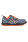 Blue Energy BS 80 Atmungsaktive, rutschfeste, graue S1P Sicherheitsschuhe