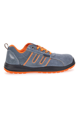 Blue Energy BS 80 Atmungsaktive, rutschfeste, graue S1P Sicherheitsschuhe
