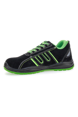 Blue Energy Black S1P Atmungsaktive, rutschfeste Sicherheitsschuhe