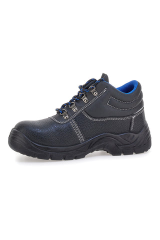 Schwarze S3-Sicherheitsschuhe mit verstärktem Obermaterial, Modell Blue Energy BS 10 S3 SR