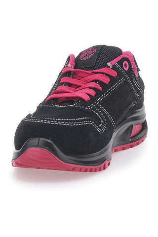 Sevenoaks PK23165 S1 P FO SR Sicherheitsschuhe aus fuchsiafarbenem Leder