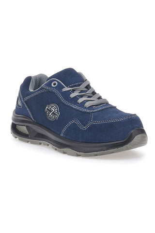 Scarpe antinfortunistiche blu in pelle Sevenoaks PK23424 S1 P FO SR