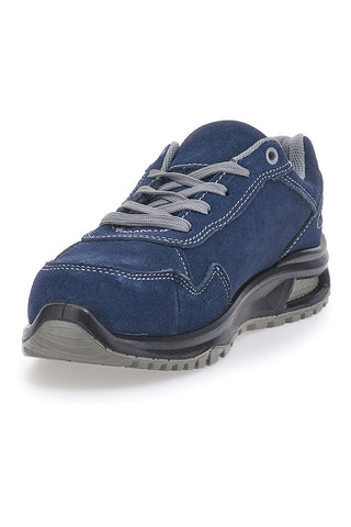 Scarpe antinfortunistiche blu in pelle Sevenoaks PK23424 S1 P FO SR