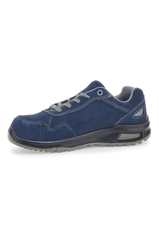 Scarpe antinfortunistiche blu in pelle Sevenoaks PK23424 S1 P FO SR