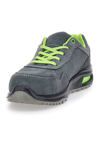 Scarpe antinfortunistiche grigio verde in pelle Sevenoaks PK23429 S1 P FO SR
