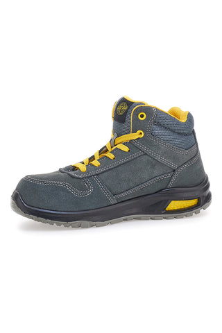 Scarpe antinfortunistiche blu giallo in pelle S1 P FO SR Sevenoaks PK23739