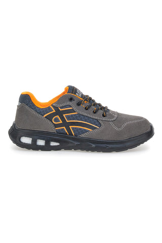 Sneakers antinfortunistiche grigie S1P Black shoot YL5068-1