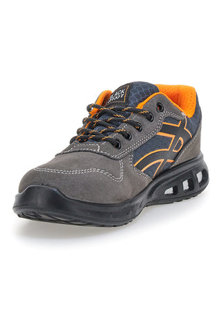 Schwarze und graue Sicherheitsschuhe YL5068-1 S1P