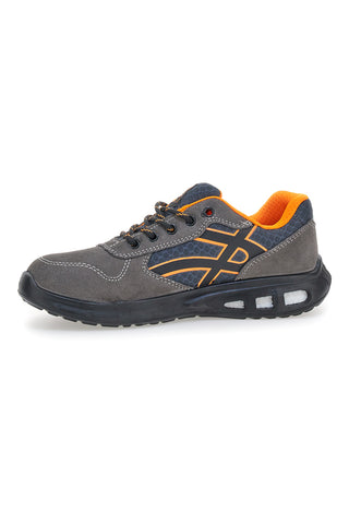 Schwarze und graue Sicherheitsschuhe YL5068-1 S1P