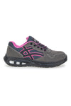 Schwarze YL-5068-B graue S1P Sicherheits-Sneaker aus Leder