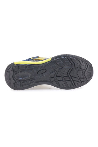 Blue Star BS180 S1PS SR Blau-Gelbe Leder-Sicherheitsschuhe