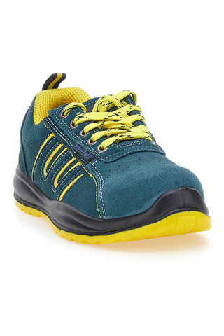 Sneakers antinfortunistiche blu S1P SR Blue star BS80