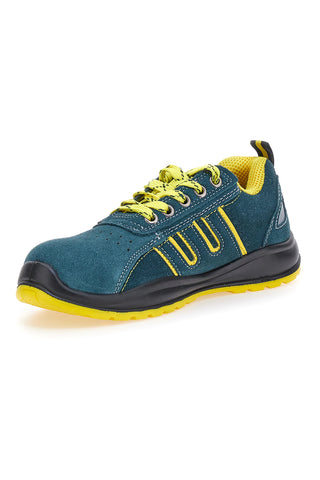 Sneakers antinfortunistiche blu S1P SR Blue star BS80