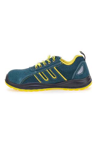 Sneakers antinfortunistiche blu S1P SR Blue star BS80