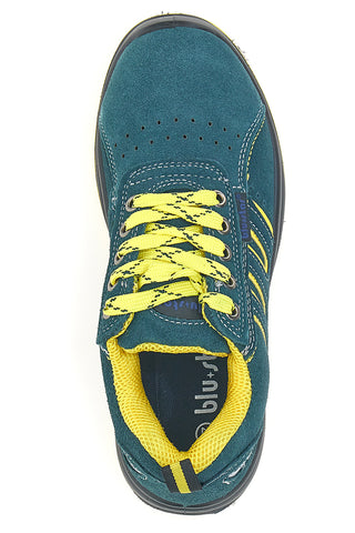 Sneakers antinfortunistiche blu S1P SR Blue star BS80