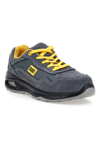 Graue Sicherheitsschuhe Black Shoot PK24589 S1PL