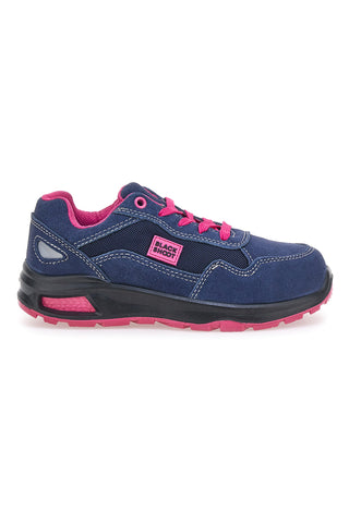 Sicherheitsschuhe in Blau und Fuchsia Black Shoot PK24583 S1PL