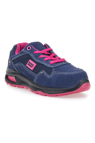 Sicherheitsschuhe in Blau und Fuchsia Black Shoot PK24583 S1PL