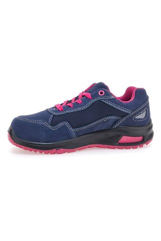 Sicherheitsschuhe in Blau und Fuchsia Black Shoot PK24583 S1PL