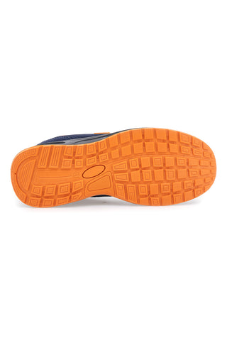 Blaue und orangefarbene Sicherheitsschuhe Black Shoot PK24864 S1PL