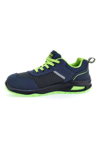 Blaue Sicherheitsschuhe Black Shoot PK23044 S1PL