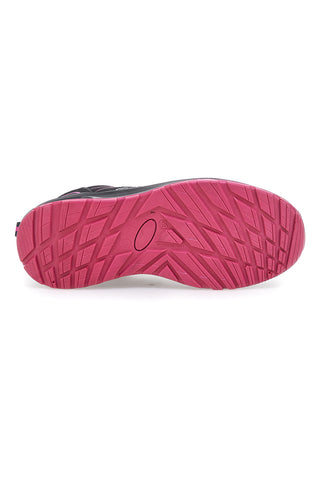 Schwarz und fuchsia Sicherheitsschuhe S1PL Schwarzer Spross PK23043
