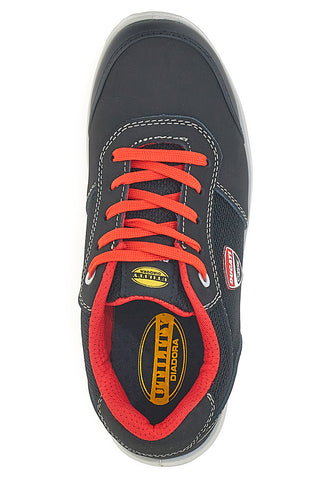 Diadora Speedy Race Low Black S1PS FO SR SC MET FREE Atmungsaktive Sicherheitsschuhe