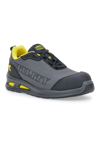 Scarpe antinfortunistiche grigie S1PL FO SR ESD leggere Diadora Smart Softbox Low