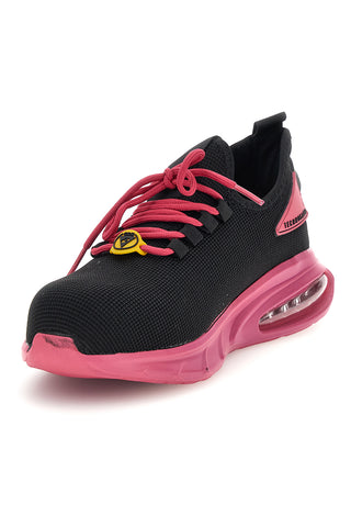 Trainer Sicherheitsschuh Schwarz und Fuchsia Technosafe TSS2045S1PS1