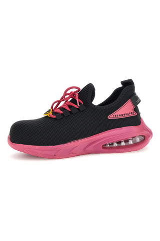 Trainer Sicherheitsschuh Schwarz und Fuchsia Technosafe TSS2045S1PS1