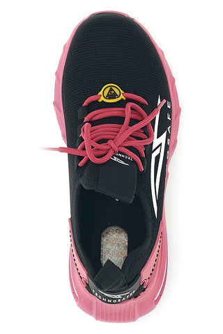 Trainer Sicherheitsschuh Schwarz und Fuchsia Technosafe TSS2045S1PS1