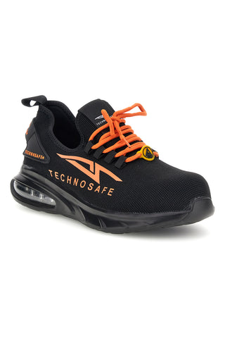 Scarpe antinfortunistiche nero arancione S1P PL SR ESD Technosafe TSS2046S1P