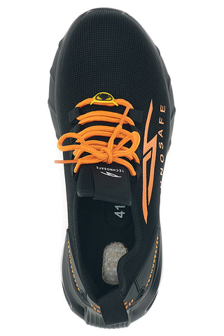 Scarpe antinfortunistiche nero arancione S1P PL SR ESD Technosafe TSS2046S1P