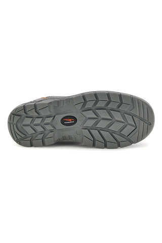 Scarpa Antinfortunistica Bassa Nera con Dettagli Arancio Technosafe TSS2002S1P