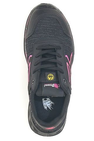 Schwarze Nylon-Sicherheitsschuhe U. power Michelle S1PS FO SR ESD U