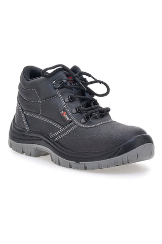 Herren schwarze hohe Leder Sicherheitsschuhe U. Power Safe RS L