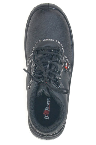 Herren schwarze hohe Leder Sicherheitsschuhe U. Power Safe RS L