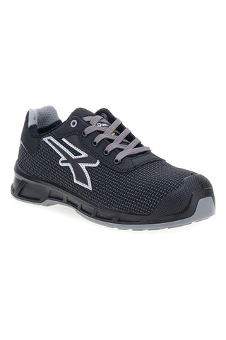 Scarpe antinfortunistiche da uomo nere basse in Putek Plus U. Power Jackson S S3S CI FO SR ESD
