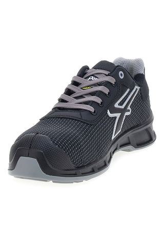 Scarpe antinfortunistiche da uomo nere basse in Putek Plus U. Power Jackson S S3S CI FO SR ESD