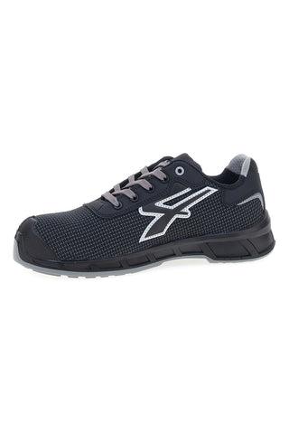 Scarpe antinfortunistiche da uomo nere basse in Putek Plus U. Power Jackson S S3S CI FO SR ESD