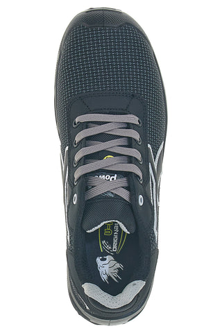 Schwarze Herren-Sicherheitsschuhe niedrig in Putek Plus U. Macht Jackson S ESD