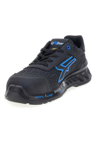 Scarpe antinfortunistiche da uomo nere blu basse U. Power Diwi ESD S1PS FO SR ESD