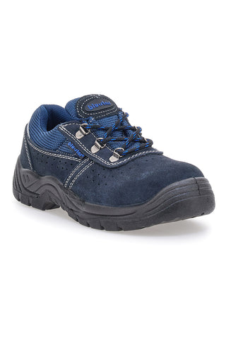 Blauer Stern Bs 60 S1P SR blau Leder Sicherheitsschuhe