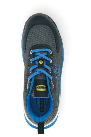 Sicherheitsschuhe niedrig schwarz blau S1PS SC SR HRO ESD Diadora utility Vortex DA2 Low