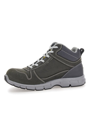 Diadora Run Mid grau Leder Sicherheitsschuhe