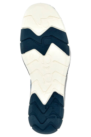 Bugatti 324A7P065000 Blaue Casual Schnürschuhe mit seitlichem Logo