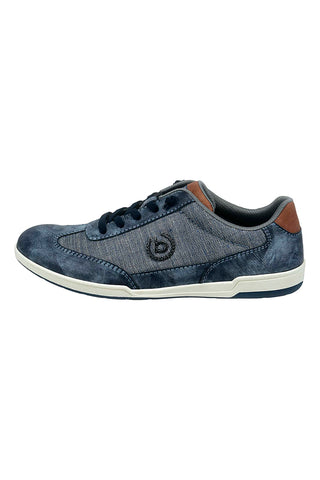 Stringate Casual Blu Effetto Vintage Bugatti 325726145000