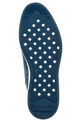 Lässiger Schnürer Blau Vintage Effekt Bugatti 325726145000